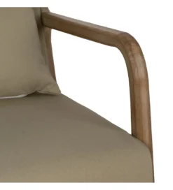 Fotel bujany GLIDIER 80 cm naturalny beżowy*Zona-Design Online