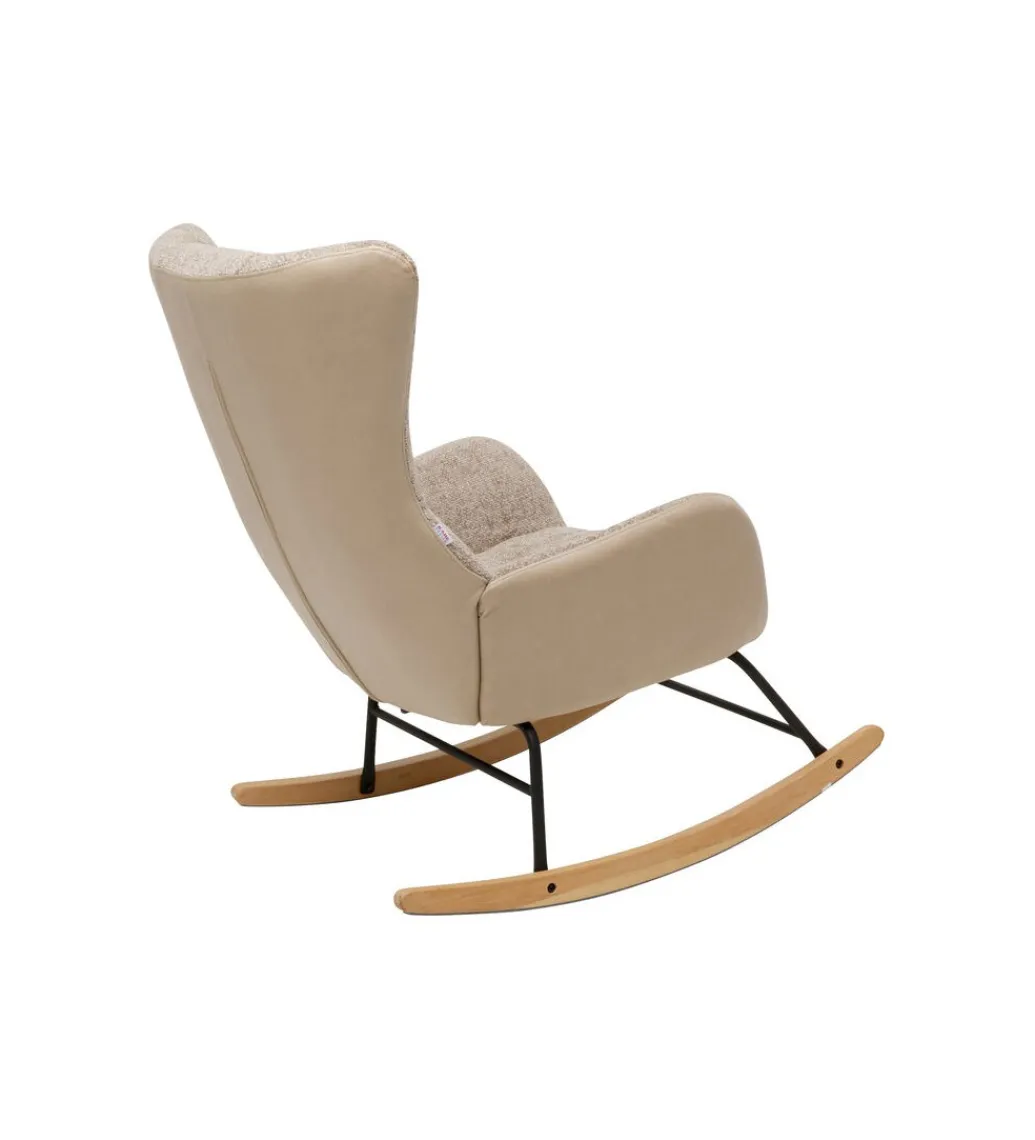 Fotel bujany ROMEO 99 cm beżowy*KARE