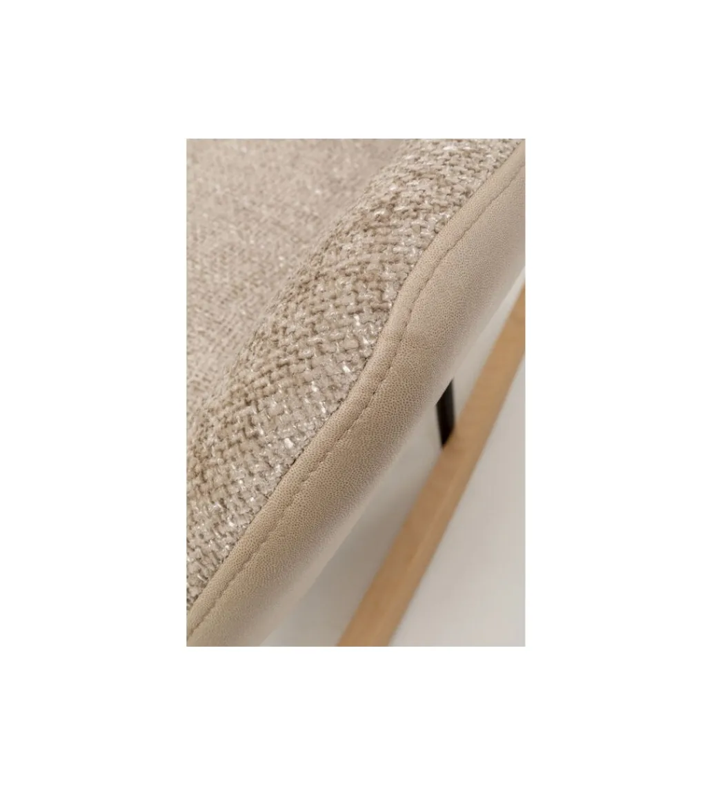 Fotel bujany ROMEO 99 cm beżowy*KARE