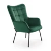 Fotel CASTEL zielony*Halmar Discount