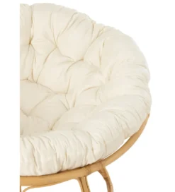 Fotel CELINE 115 cm rattanowy*J-Line Outlet