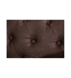 Fotel Chesterfield 105 Cm Brąz Vintage*Invicta Interior New