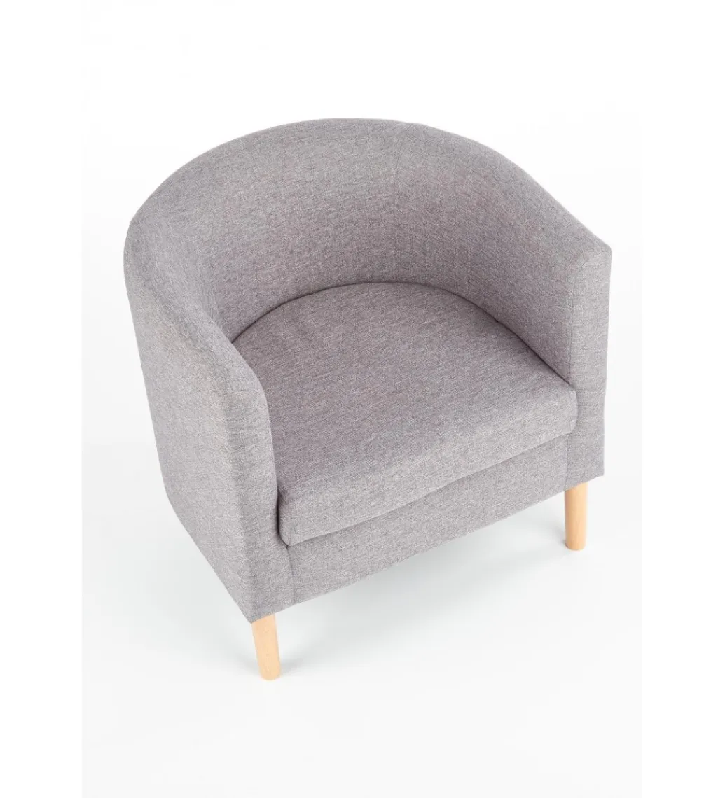 Fotel CLUBBY szary*Halmar Outlet