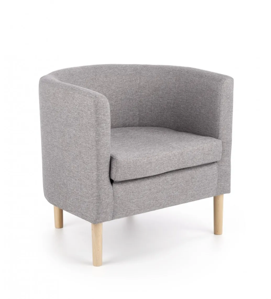 Fotel CLUBBY szary*Halmar Outlet