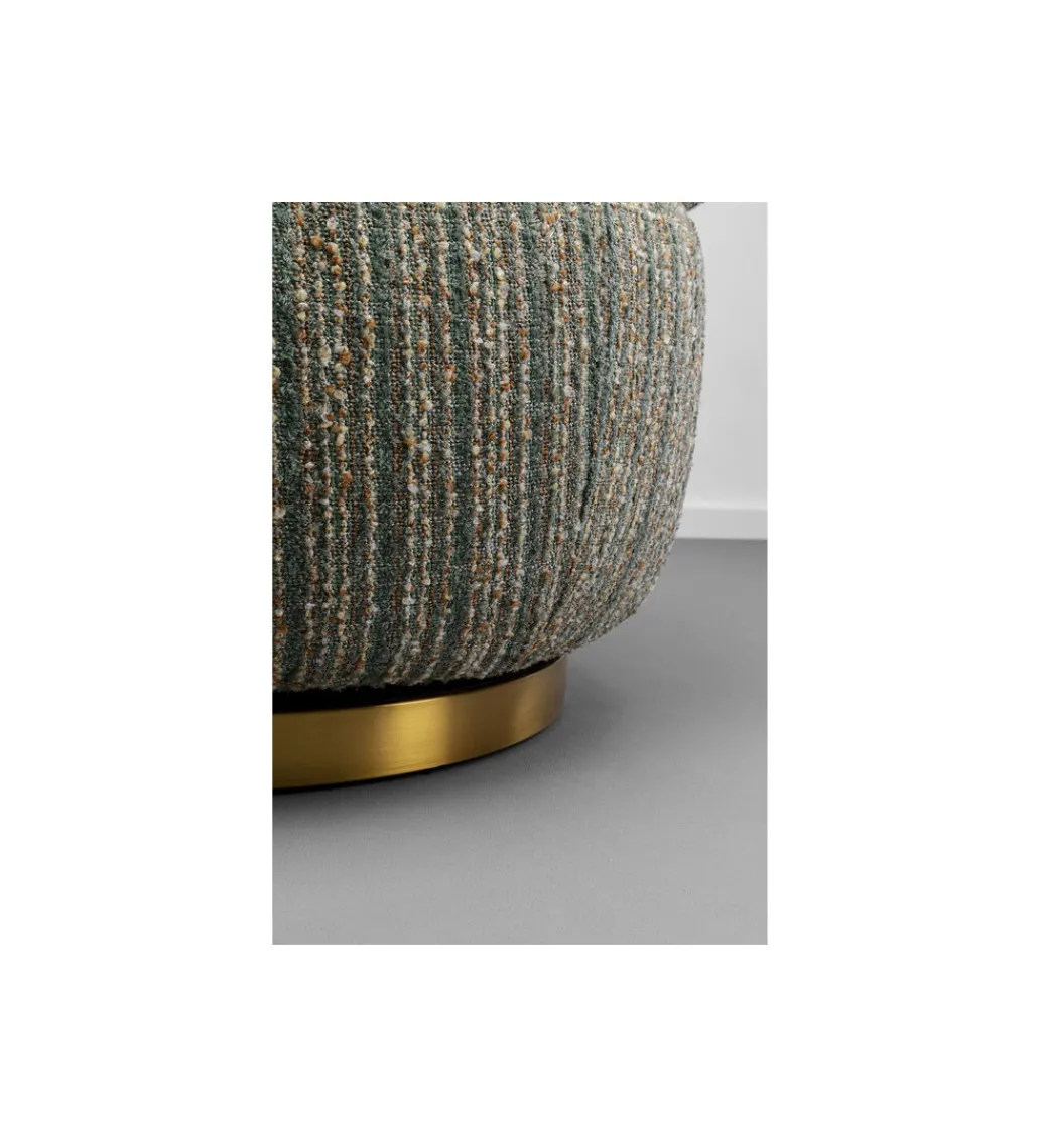 Fotel COUTURE STRIPES 70 cm niebieski*KARE Clearance