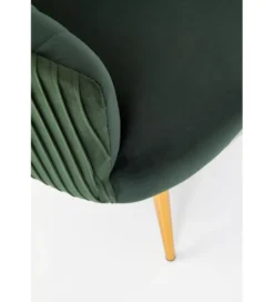 Fotel CROWN ciemnozielony*Halmar Discount