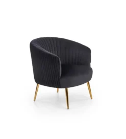 Fotel CROWN czarny*Halmar Outlet