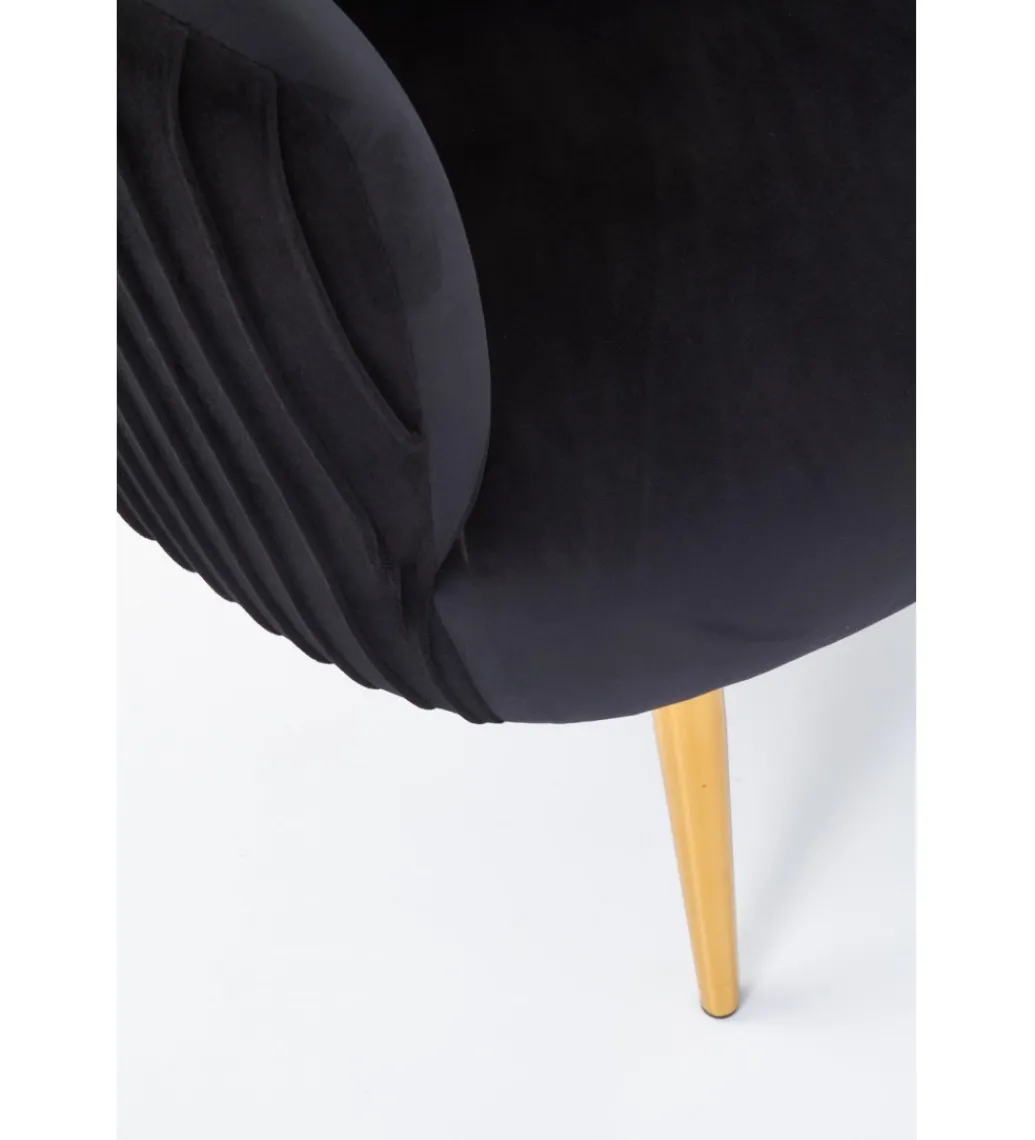 Fotel CROWN czarny*Halmar Outlet