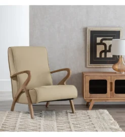 Fotel DEMICERO 85 cm beżowy*Zona-Design Sale