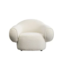 Fotel Dreamy Bouclé 110 cm kremowy*KARE New