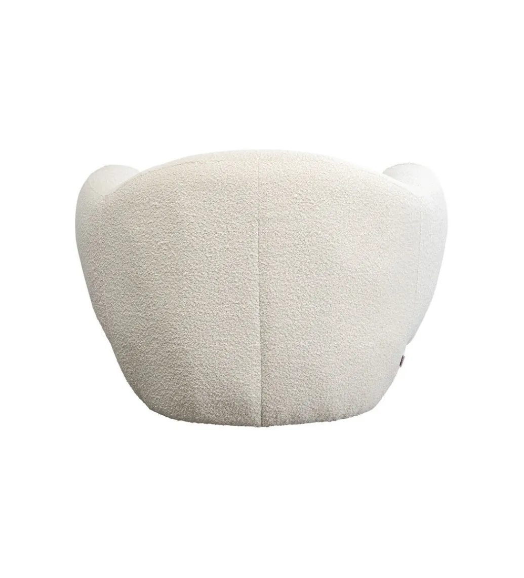 Fotel Dreamy Bouclé 110 cm kremowy*KARE New