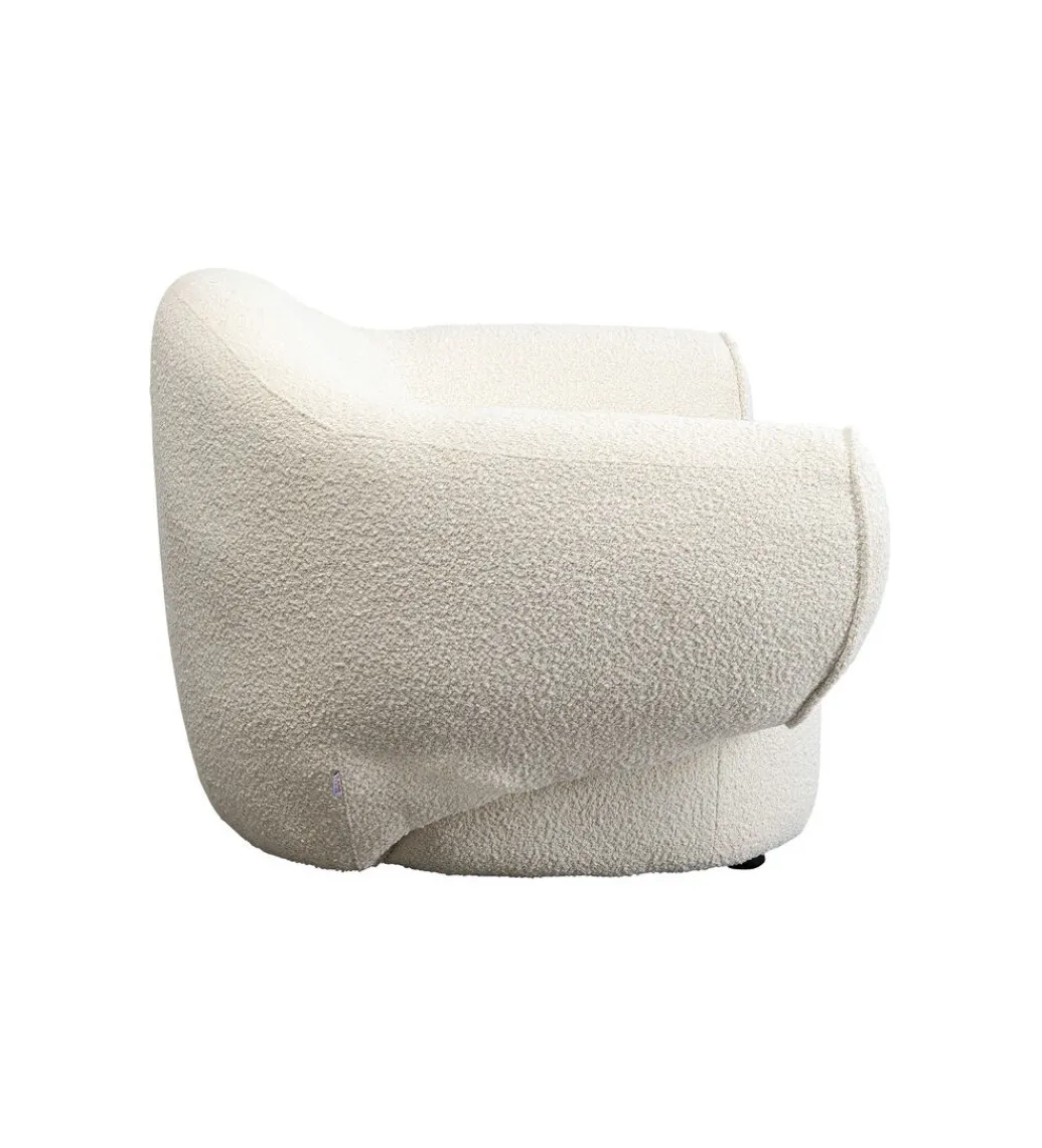 Fotel Dreamy Bouclé 110 cm kremowy*KARE New