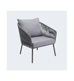 Fotel ELBA 84 cm szary*KARE Online