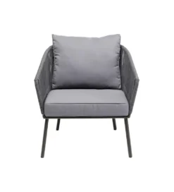 Fotel ELBA 84 cm szary*KARE Online