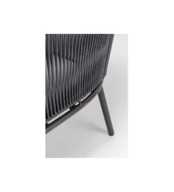 Fotel ELBA 84 cm szary*KARE Online
