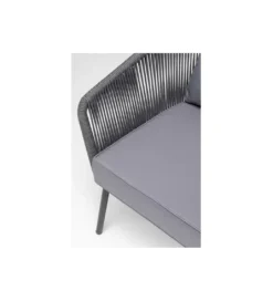 Fotel ELBA 84 cm szary*KARE Online