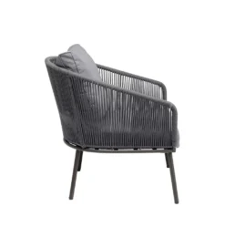 Fotel ELBA 84 cm szary*KARE Online