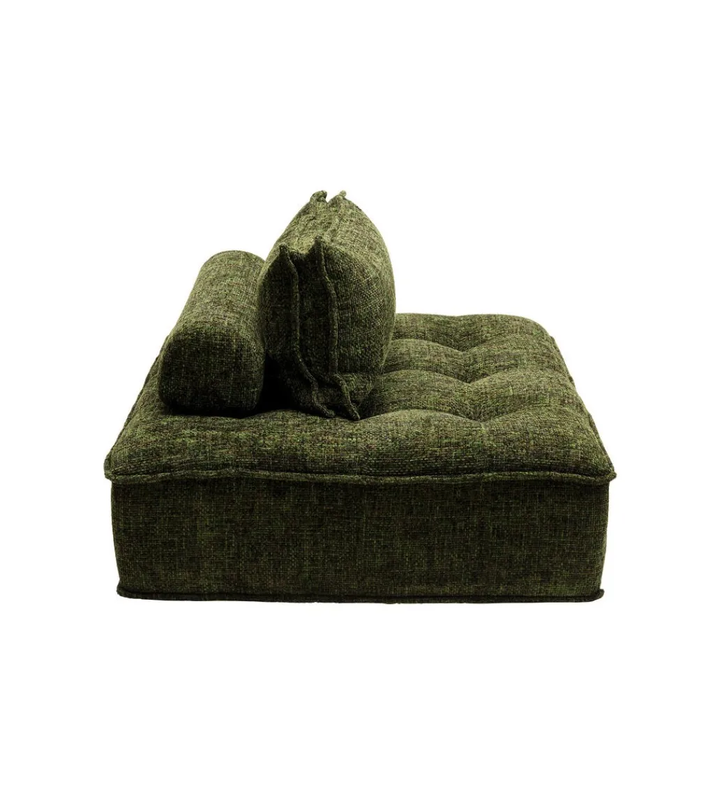 Fotel ELEMENT PORTOFINO 106 cm ciemnozielony*KARE New