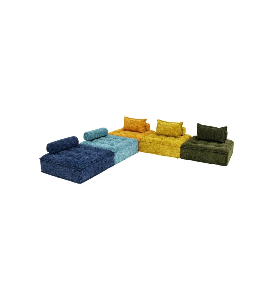 Fotel ELEMENT PORTOFINO 106 cm ciemnozielony*KARE New