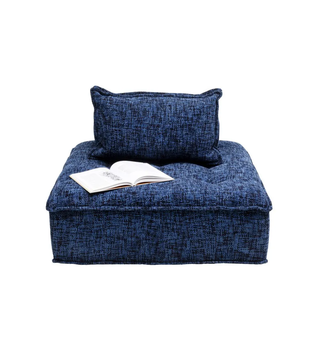 Fotel ELEMENT PORTOFINO 106 cm niebieski*KARE Sale