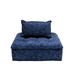 Fotel ELEMENT PORTOFINO 106 cm niebieski*KARE Sale