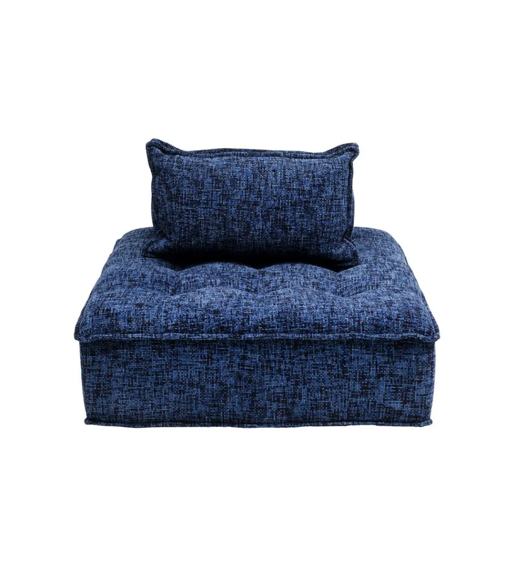 Fotel ELEMENT PORTOFINO 106 cm niebieski*KARE Sale
