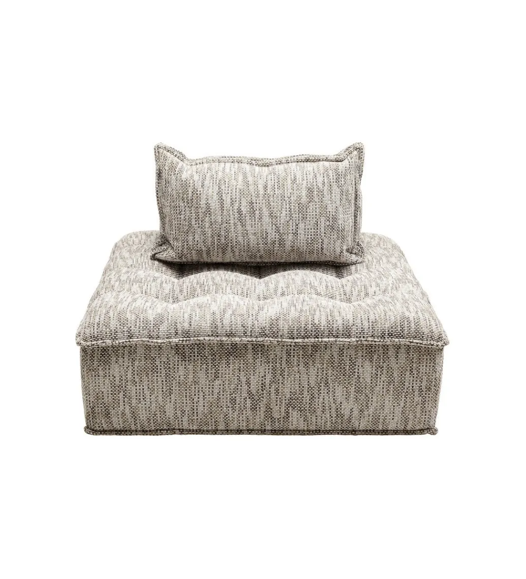 Fotel ELEMENT PORTOFINO 106 cm szary*KARE Best