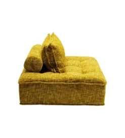 Fotel ELEMENT PORTOFINO 106 cm żółty*KARE