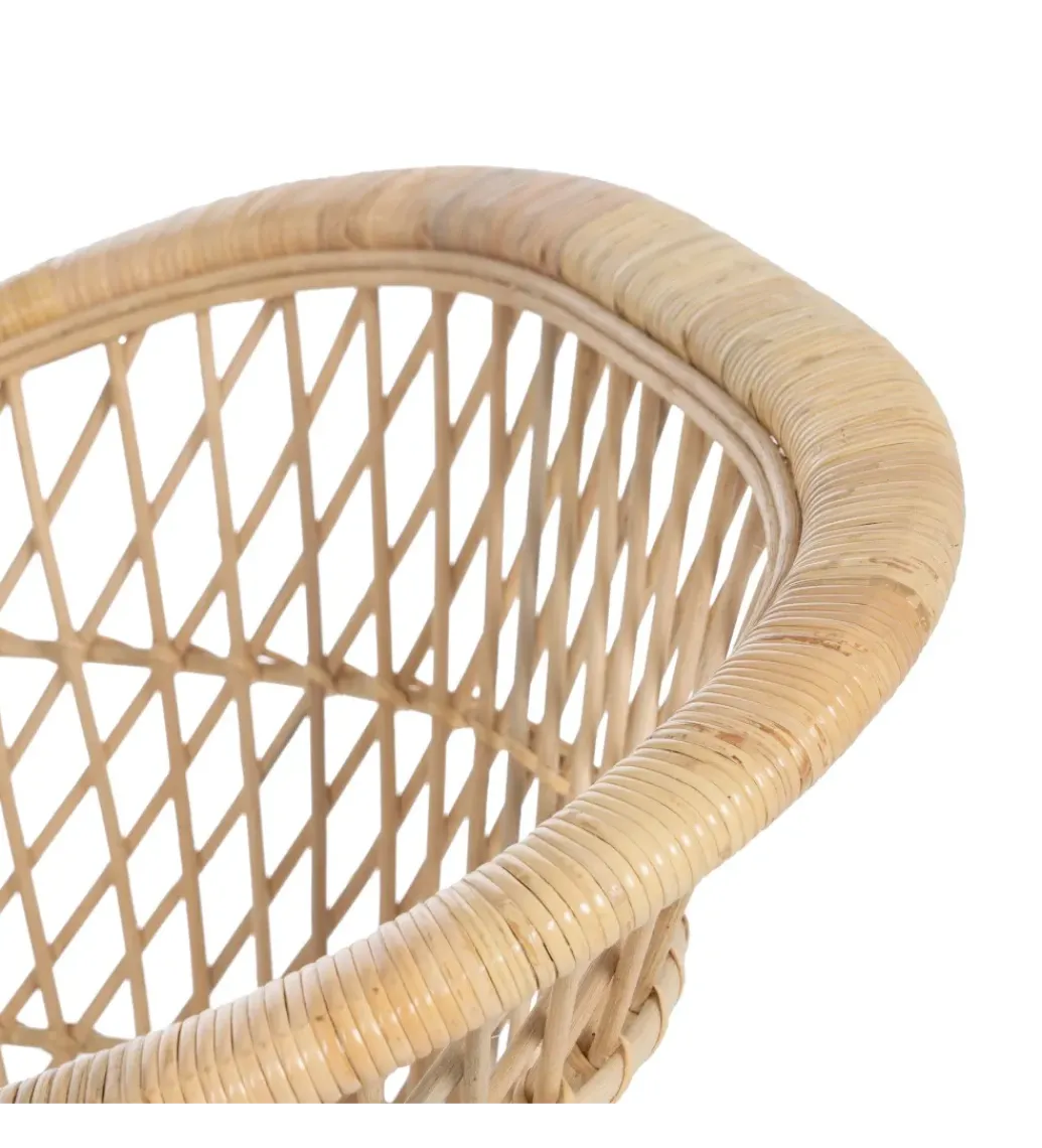 Fotel ENSO 84 cm ratan naturalny*Zona-Design Discount