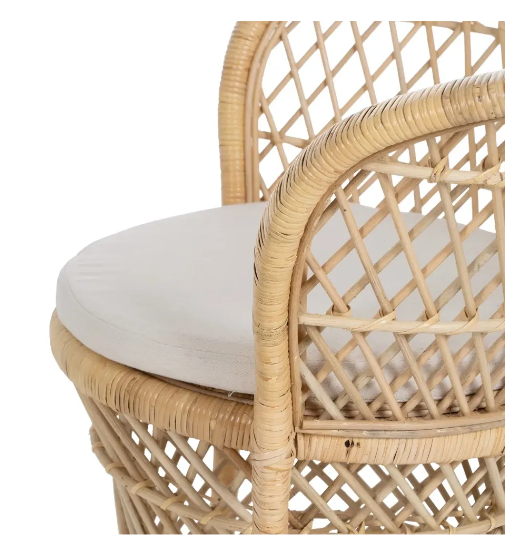 Fotel ENSO 84 cm ratan naturalny*Zona-Design Discount