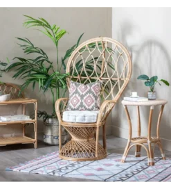 Fotel ENSO ratan naturalny*Zona-Design Online