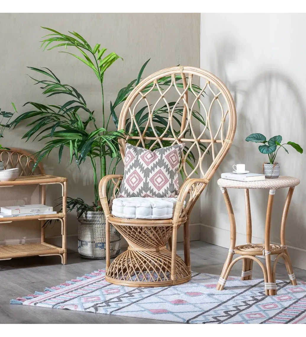 Fotel ENSO ratan naturalny*Zona-Design Online