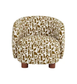 Fotel ESTAMPADO 62 cm kremowa ochra*Zona-Design Hot