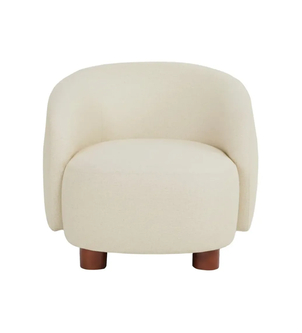 Fotel ESTAMPADO 62 cm kremowy*Zona-Design Outlet