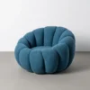 Fotel FAHKA 92 cm niebieski*Zona-Design Online