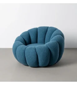 Fotel FAHKA 92 cm niebieski*Zona-Design Online