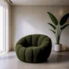 Fotel FAHKA 92 cm zielony*Zona-Design Best