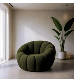 Fotel FAHKA 92 cm zielony*Zona-Design Best