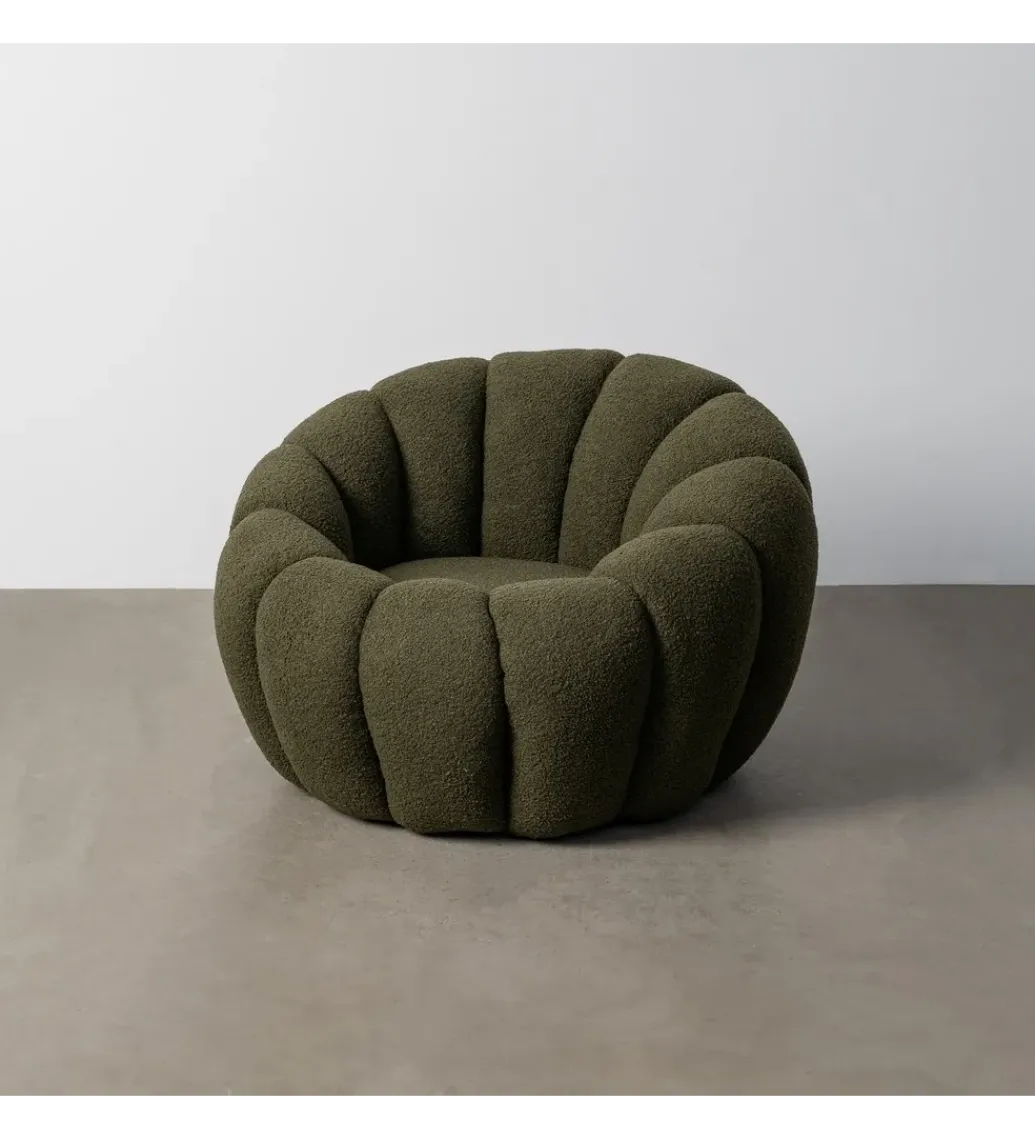 Fotel FAHKA 92 cm zielony*Zona-Design Best