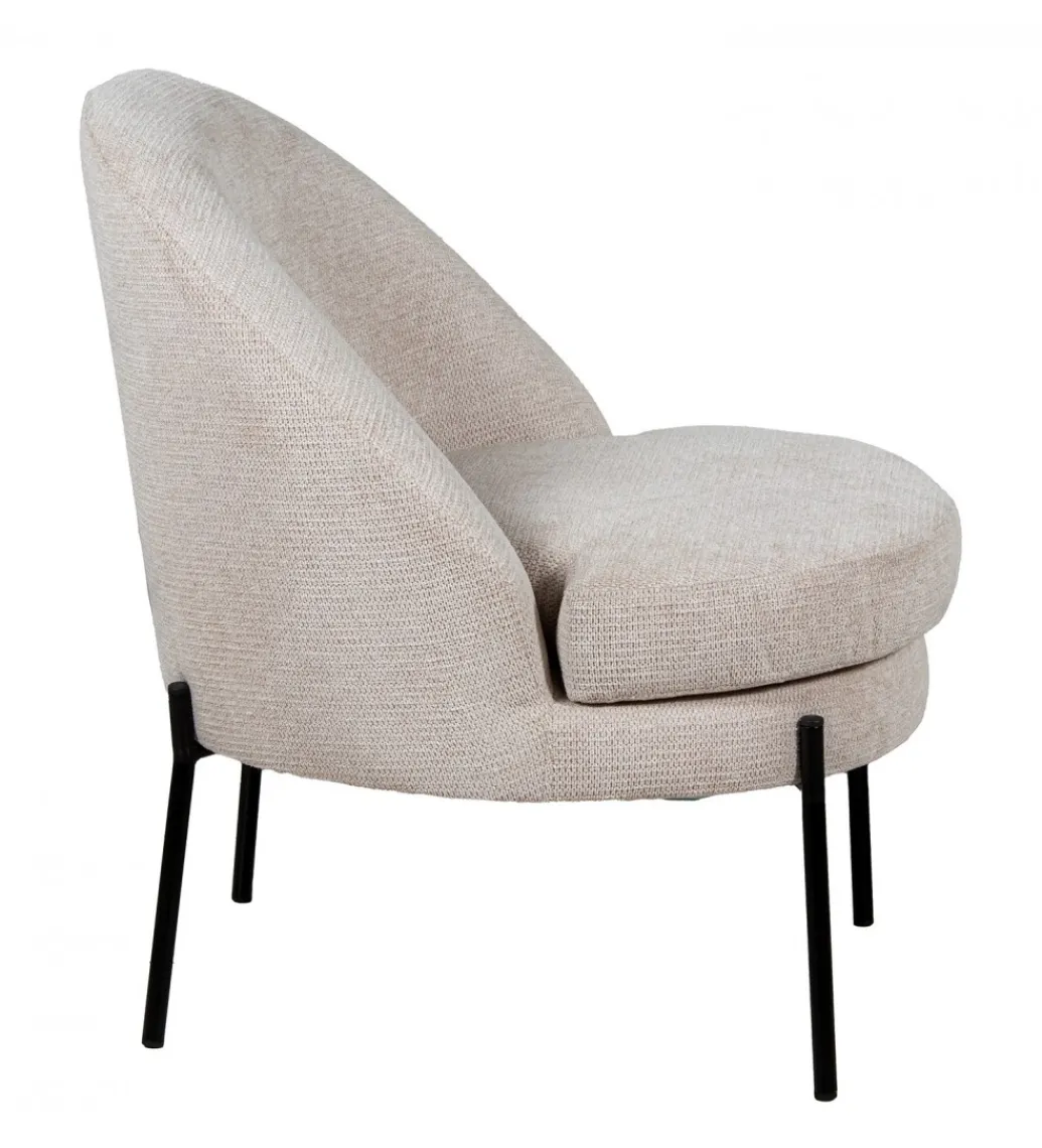 Fotel FATERNO 78 cm beżowego*Exclusivas Sale