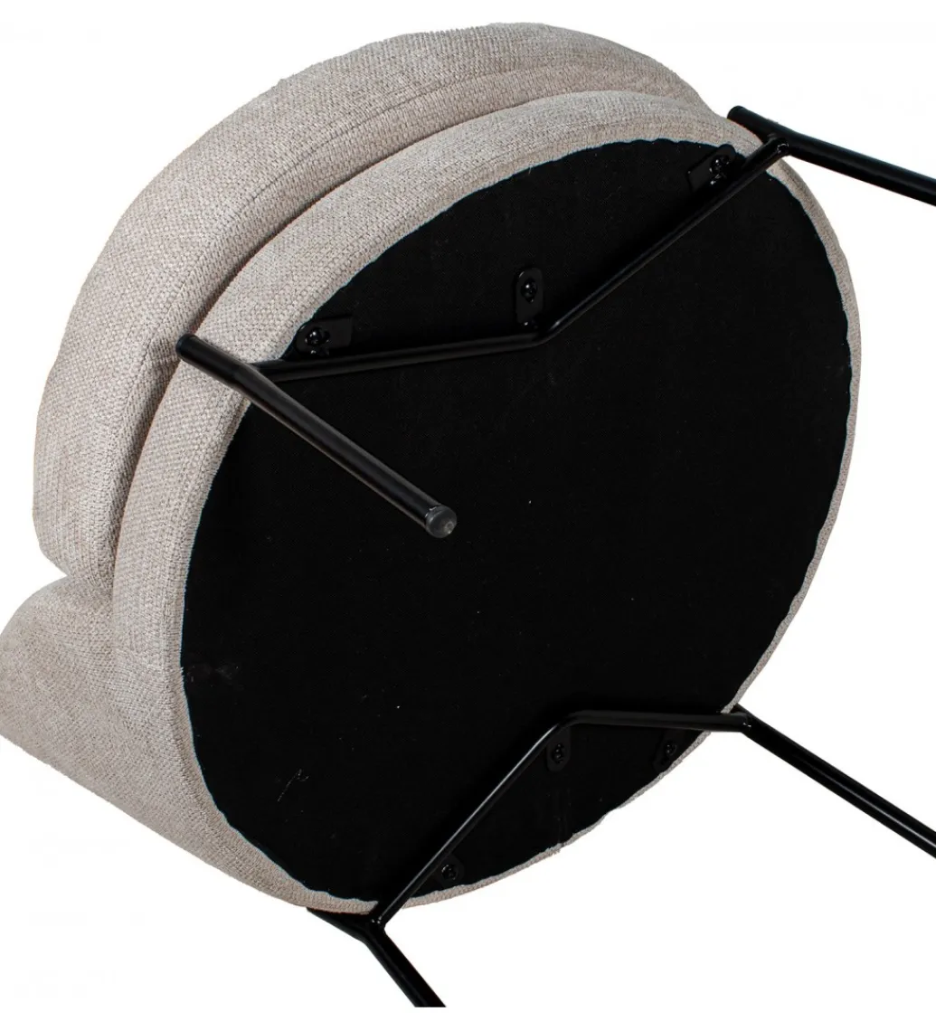 Fotel FATERNO 78 cm beżowego*Exclusivas Sale