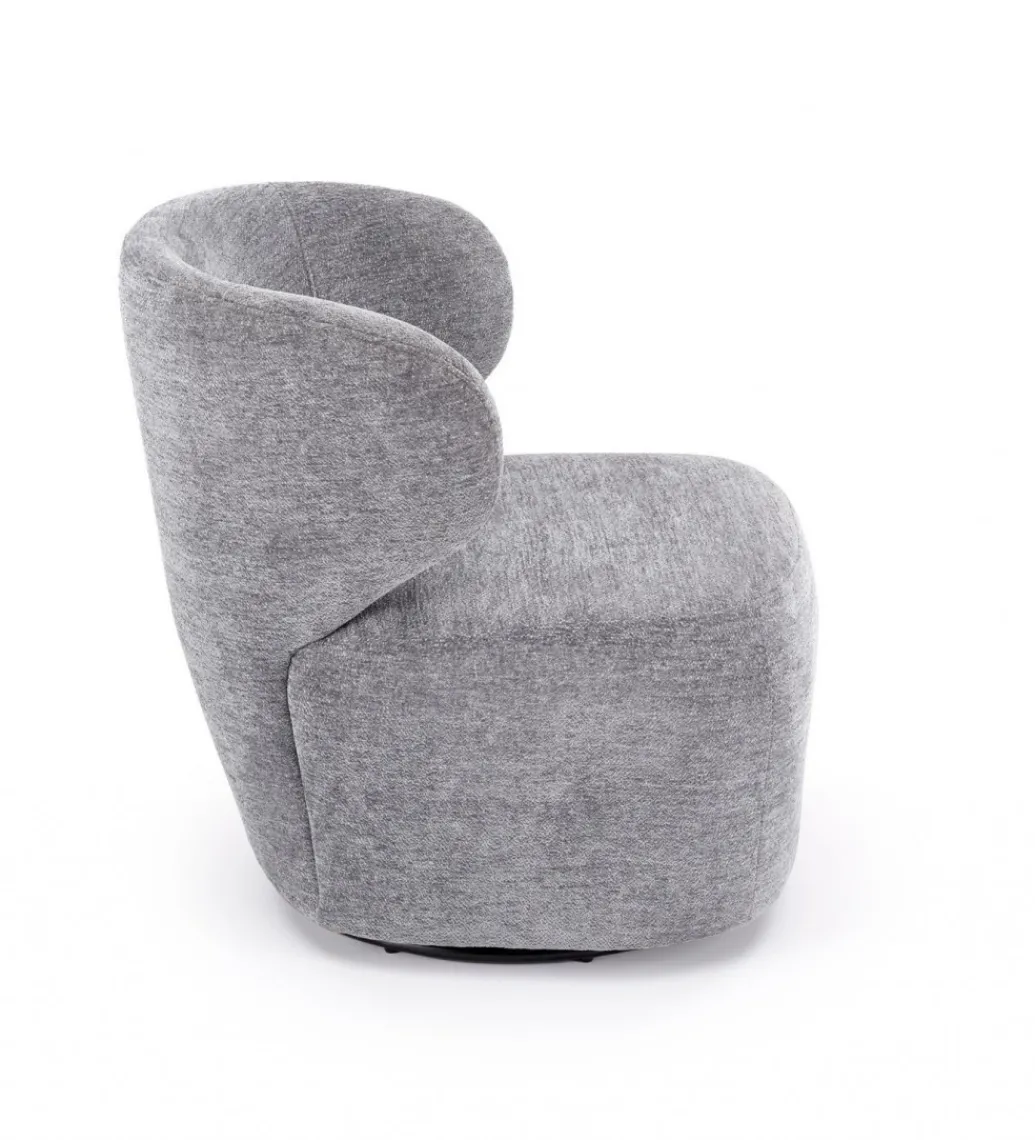 Fotel GLEN 76 cm szary*Halmar