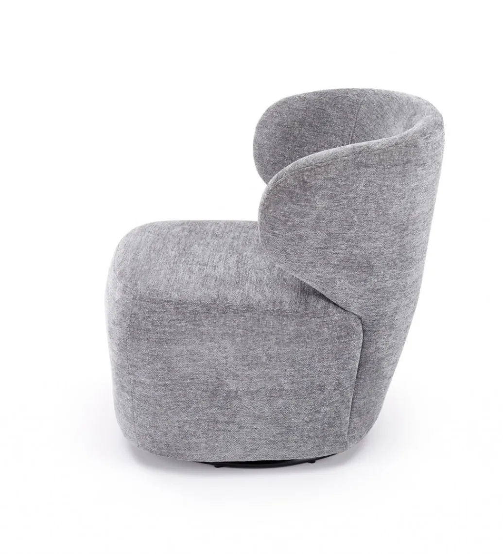 Fotel GLEN 76 cm szary*Halmar