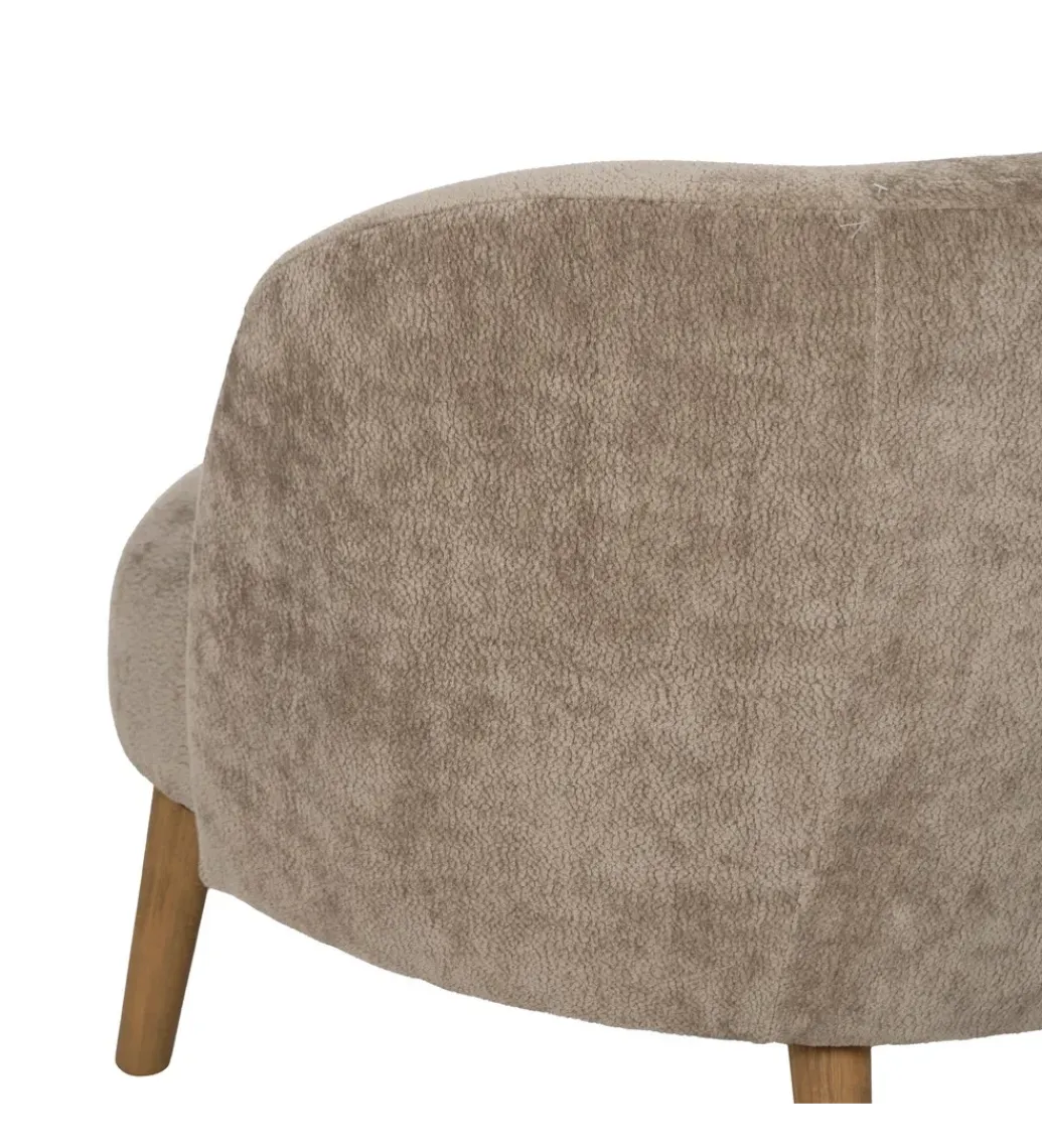 Fotel GRID drewno brzozowe brązowy*Zona-Design Outlet