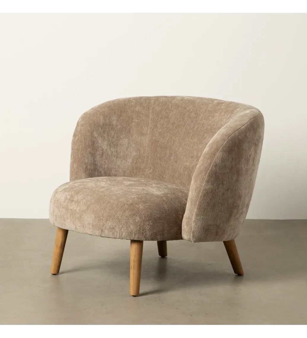 Fotel GRID drewno brzozowe brązowy*Zona-Design Outlet