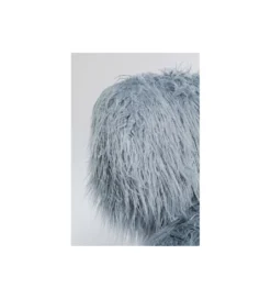 Fotel Hairy niebieski*KARE Online