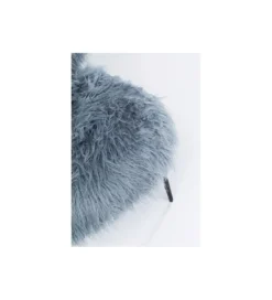 Fotel Hairy niebieski*KARE Online