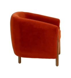 Fotel HERMANEZ 81 cm czerwony*Zona-Design Outlet