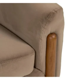Fotel HERMANEZ 81 cm taupe*Zona-Design Best