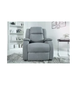 Fotel Hollywood jasnoszary*Invicta Interior Online
